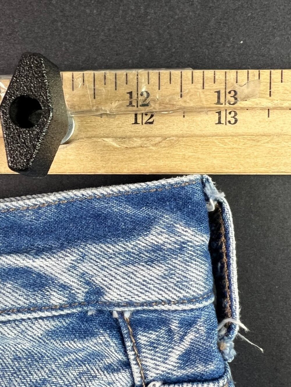 American Eagle Shorts Women's 25* Mom Blue Faded Cuffed Distressed Denim Tag 0 - Picture 16 of 16